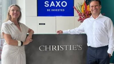 ساكسو بنك يتعاون مع دار مزادات كريستيز لتعزيز الوعي بالاستثمار الفني