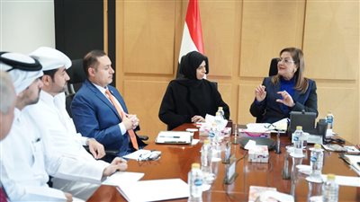 وزيرة التخطيط تبحث مع وزيرة التعاون الدولي القطرية سبل التعاون المشترك
