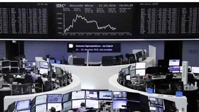توقعات بتراجع الأسهم الأوروبية بسبب ضعف بيانات الاقتصاد