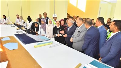 افتتاح مجمع الصناعات الحرفية بقرية الشامية بمركز ساحل سليم في أسيوط