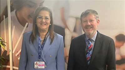 وزيرة التخطيط تبحث سبل التعاون مع نائب رئيس شئون الشرق الأوسط بغرفة التجارة الأمريكية