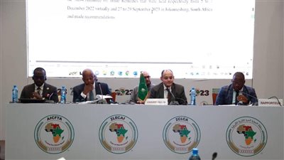 وزير الصناعة يترأس الاجتماع الختامي لمجلس وزراء تجارة منطقة التجارة الحرة الأفريقية