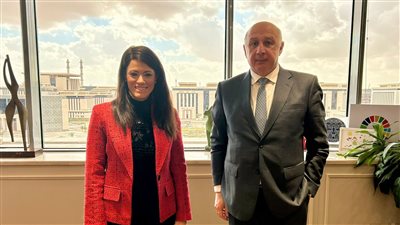 في أول زيارة بعد عضوية بريكس.. المشاط تبحث التعاون المرتقب مع بنك التنمية الجديد