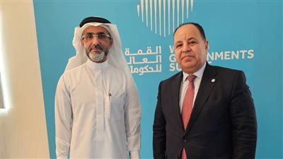 وزير المالية يناقش مع رئيس صندوق النقد العربى سبل تعزيز التعاون المشترك