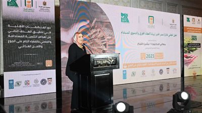 وزيرة التضامن: بنك ناصر الاجتماعي يبذل جهودا مجتمعية في العديد من المجالات