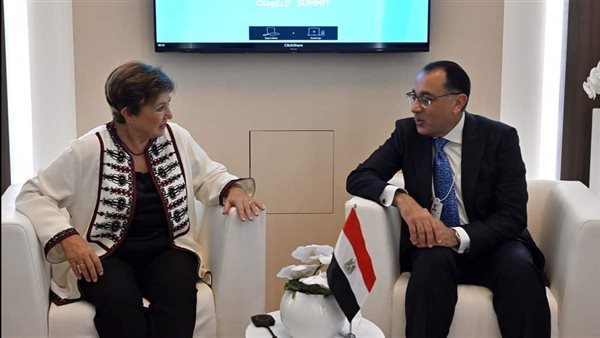 مدبولي ومديرة صندوق
