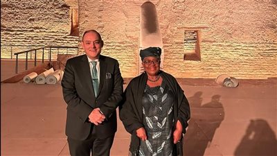 وزير التجارة والصناعة يلتقي مدير عام منظمة التجارة العالمية