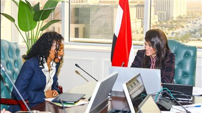 المشاط تناقش مع المديرة الإقليمية للتنمية المستدامة بالبنك الدولي التعاون في مجال التحول الأخضر