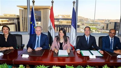 توقيع اتفاق تمويل المرحلة الثالثة لمشروع محطة معالجة مياه الجبل الأصفر بقيمة 61.5 مليون يورو