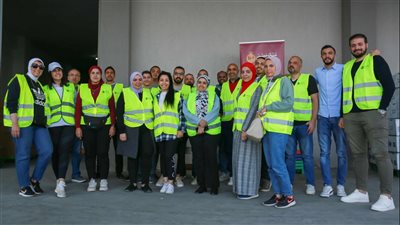 بنك مصر يوزع أكثر من 126 ألف كرتونة مواد غذائية على الأسر المستحقة