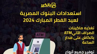 استعدادات البنوك المصرية لعيد الفطر المبارك 2024