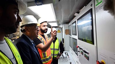 رئيس الوزراء يتفقد أعمال تنفيذ المرحلة الأولى من الخط الرابع لمترو الأنفاق