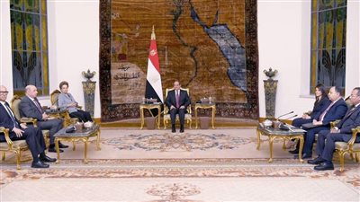 السيسي يؤكد أهمية التعاون مع بنك التنمية الجديد لخلق بيئة داعمة للاقتصادات الناشئة والدول النامية