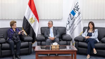 اقتصادية قناة السويس تستقبل وزيرة التعاون الدولي ووفد بنك التنمية الجديد NDB