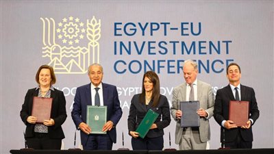 المشاط توقع اتفاقيات 6 منح تنموية خلال فعاليات مؤتمر الاستثمار المصري الأوروبي