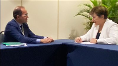 مديرة صندوق النقد لوزير المالية: نتطلع للوصول لاتفاق حول مراجعة تسهيل الصندوق الممدد يوم الاثنين