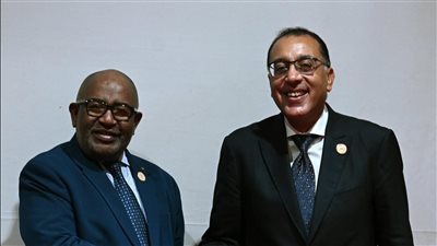 مدبولي يلتقي رئيس جمهورية جُزر القُمر