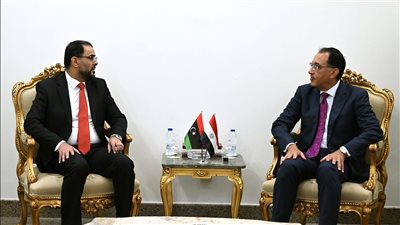 رئيس الوزراء يستقبل نظيره الليبي بمقر الحكومة في العلمين الجديدة