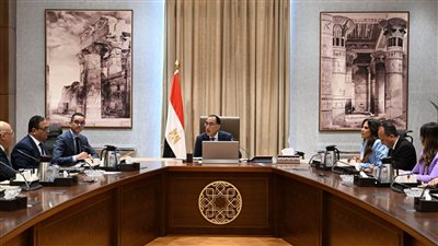 مدبولي يلتقى رئيس شركة 