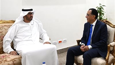 مدبولي يبحث مع وزير الصناعة الإماراتي تفعيل المشروعات المشتركة بقطاعي الصناعة والطاقة