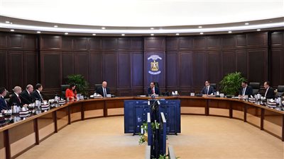 رئيس الوزراء يبحث مع مسئولي 