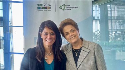 رئيسة بنك التنمية الجديد وتؤكد محورية الاقتصاد المصري على مستوى المنطقة
