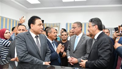 وزير التموين يفتتح مركز الخدمة المطور بالفيوم