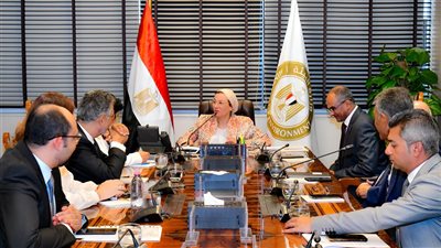 وزيرة البيئة تبحث مع رئيس Suez الفرنسية التعاون في مشروعات تحويل المخلفات والحمأة لطاقة