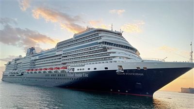 ميناء غرب بورسعيد يستقبل 3600 سائح من جنسيات مختلفة على متن السفينة NIEUW STATENDAM