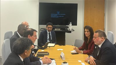 حسن عبدالله والمشاط يبحثان تعزيز التعاون بين مؤسسة التمويل الدولية لتعزيز جهود التمويل الأخضر