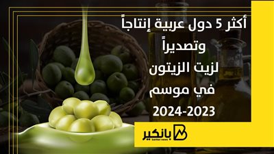 أكثر 5 دول عربية إنتاجاً وتصديراً لزيت الزيتون في موسم 2023-2024