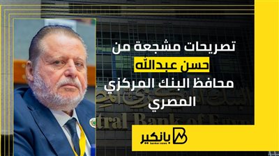 تصريحات مشجعة من حسن عبدالله محافظ البنك المركزي المصري