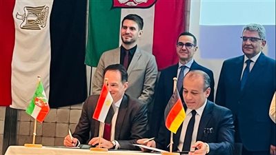 توقيع إعلان التعاون المشترك بين التمثيل التجاري والجهة المناظرة وولاية شمال الراين