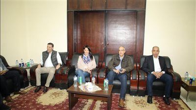 وزراء الزراعة والتخطيط والري يتفقدون أنشطة مشروع الاستثمارات الزراعية المستدامة 