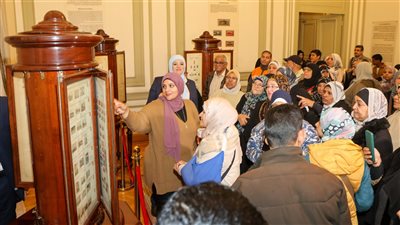 متحف البريد المصري يشهد إقبالا كبيرا من الزائرين في 