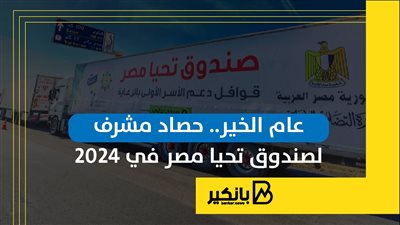 عام الخير.. حصاد مشرف لصندوق تحيا مصر في 2024