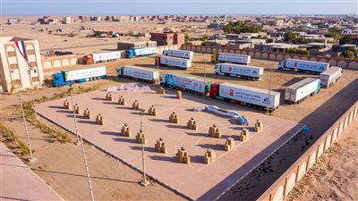 قوافل الحماية الاجتماعية من صندوق تحيا مصر تصل إلى 10 آلاف أسرة بحلايب وشلاتين