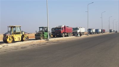 وزير الإسكان يُعلن استكمال المحور الرئيسي بمدينة سفنكس الجديدة الرابط بين عدة طرق ومحاور رئيسية