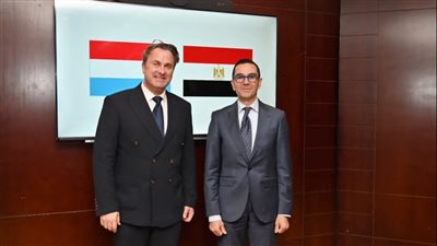 وزير الاستثمار يبحث مع نائب رئيس وزراء لوكسمبورج سبل تعزيز التعاون الاقتصادي والاستثماري