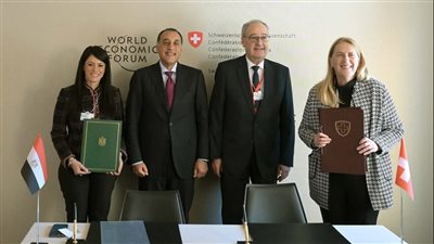رئيس الوزراء يشهد توقيع اتفاقية اللجنة الاقتصادية المشتركة بين مصر وسويسرا