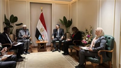 شريف فاروق يبحث مع وزير الزراعة الصومالي سبل التعاون المشترك