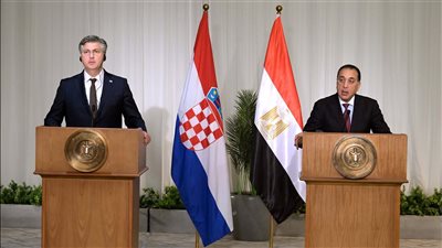 مدبولي:  زيارة رئيس وزراء كرواتيا إلى مصر تدشن مرحلة جديدة من العلاقات بين بلدينا