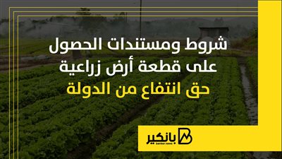شروط ومستندات الحصول على قطعة أرض زراعية حق انتفاع من الدولة | إنفوجراف