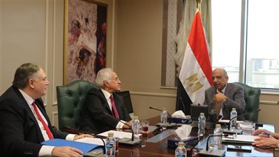 وزير الكهرباء يبحث مع مجموعة 