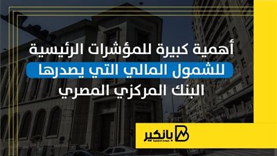أهمية كبيرة للمؤشرات الرئيسية للشمول المالي التي يصدرها البنك المركزي المصري