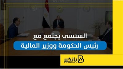السيسي يجتمع مع رئيس الحكومة ووزير المالية | إنفوجراف
