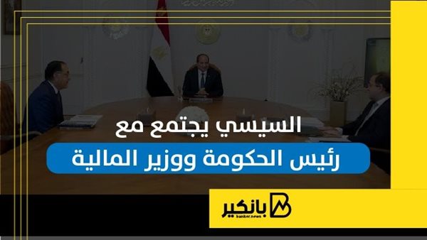 السيسي يجتمع مع رئيس