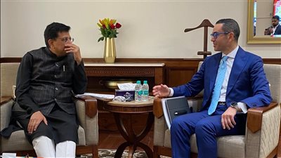 الخطيب: فرص استثمارية أمام دوائر الأعمال الهندية في مصر بمجالات الطاقة وصناعة السيارات والاتصالات