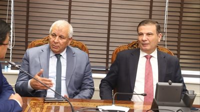 وزير الزراعة ومحافظ الوادي الجديد يبحثان مع وفد رجال الأعمال من الصين تعزيز الاستثمار الزراعي