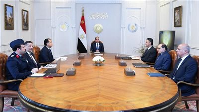 السيسي يوجه بتأمين أرصدة آمنة من مختلف السلع وزيادة حجم الإحتياطيات خاصة من السلع الإستراتيجية